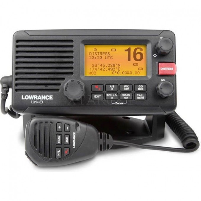 Морская радиостанция LOWRANCE VHF Marine Radio Link-8 DSC 000-10789-001 Морская радиостанция LOWRANCE VHF Marine Radio Link-8 DSC 000-10789-001